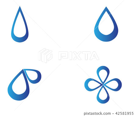Water nature logo and symbols template icons app Water nature logo and symbols template icons app 42581955