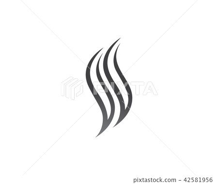 Hair vector icon and logo template 42581956