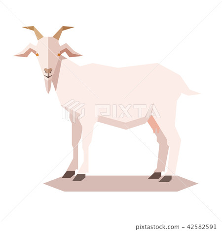 Flat Geometric Goat 42582591