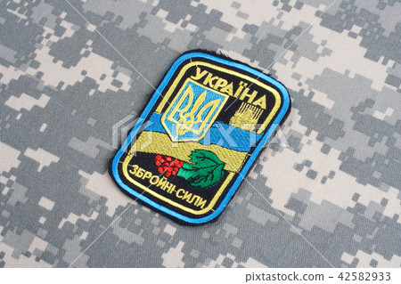 Ukraine Army uniform badge Ukraine Army uniform badge 42582933
