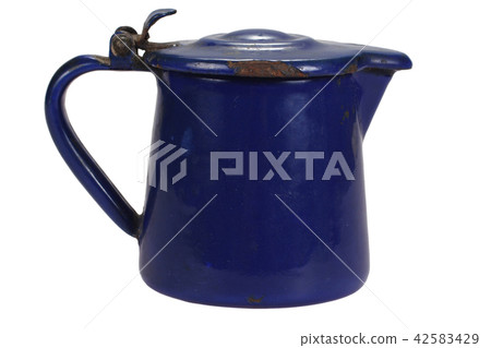 retro vintage enamelware cup 42583429