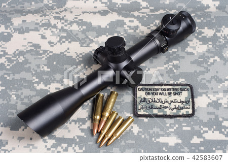 US ARMY background concept - snipers insignia 42583607