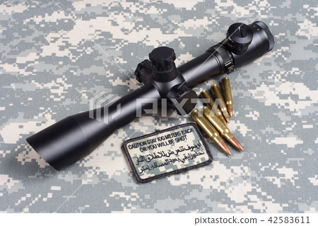 US ARMY background concept - snipers insignia 42583611