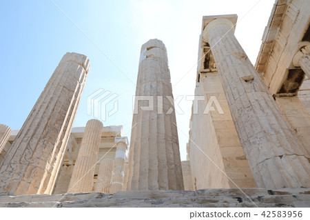 帕台農神廟寺廟在雅典 42583956