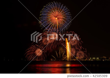 Nagahama/North Biwako Fireworks Festival 42585309