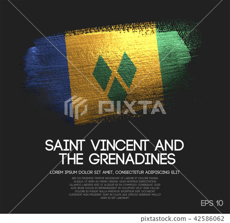 Saint Vincent and the Grenadines Flag 42586062