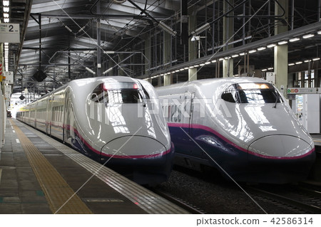 Joetsu Shinkansen E 2系統在新潟站停了下來 42586314