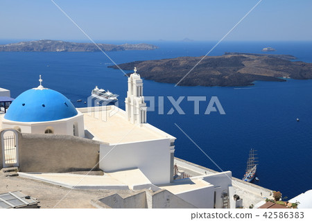 Greece, Santorini Fira 42586383