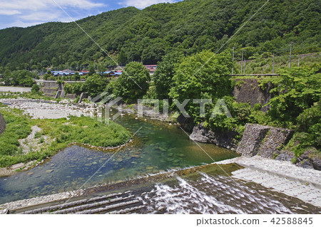 The remains of the Ashio Copper mine 42588845