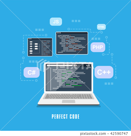 Software development concept 42590747