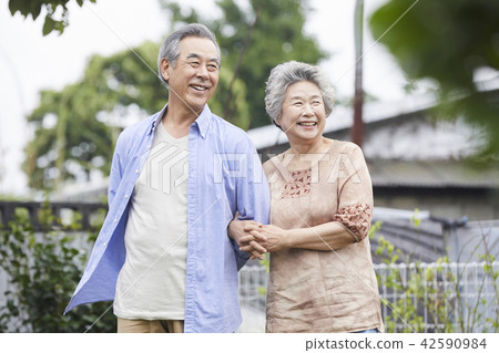 生活，老夫妻，韓國人 42590984