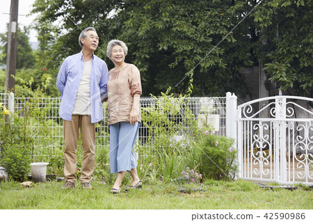 生活，老夫妻，韓國人 42590986