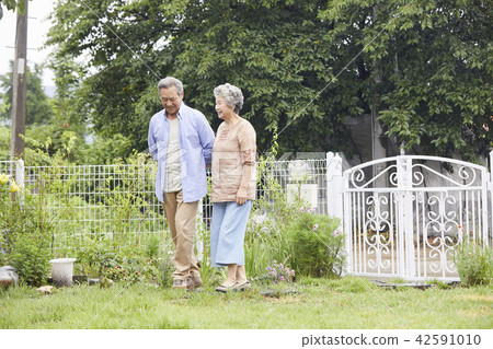 生活，老夫妻，韓國人 42591010