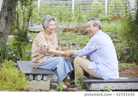 Life, old couple, Korean 42591030