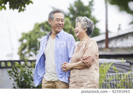 Life, old couple, Korean 42591043