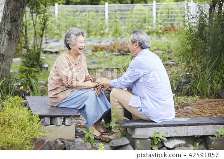 生活，老夫妻，韓國人 42591057