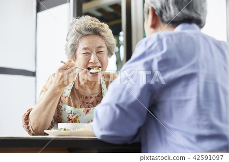 生活，老夫妻，韓國人 42591097