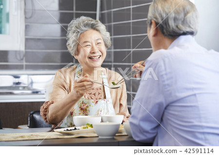 生活，老夫妻，韓國人 42591114