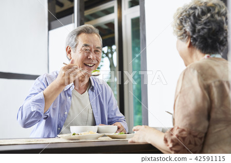 生活，老夫妻，韓國人 42591115