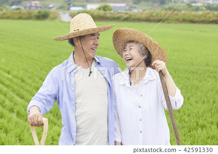 生活，老夫妻，韓國人 42591330