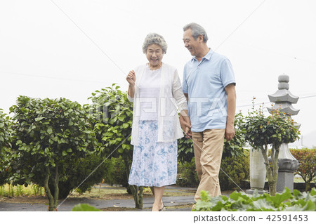 生活，老夫妻，韓國人 42591453