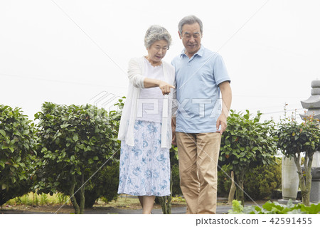 生活，老夫妻，韓國人 42591455
