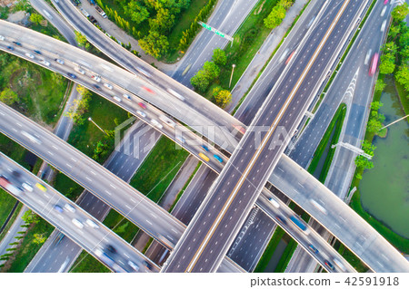 Transport junction traffic road vehicle movement 42591918