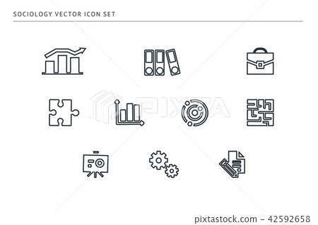 outline vector icons on a theme school education outline vector icons on a theme school education 42592658