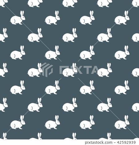 Seamless rabbit pattern Seamless rabbit pattern 42592939