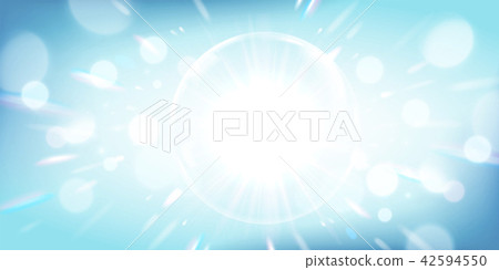 Glowing light blue background 42594550