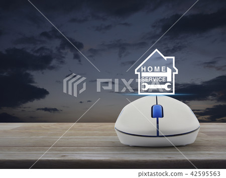Home service online concept Home service online concept 42595563