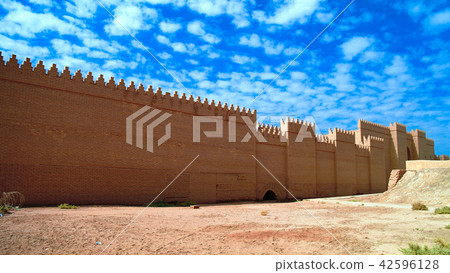 Processional street of Babylon in Hillah, Iraq Processional street of Babylon in Hillah, Iraq 42596128
