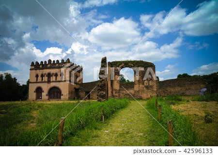 Fasilidas palace and Library, Gonder, Ethiopia Fasilidas palace and Library, Gonder, Ethiopia 42596133
