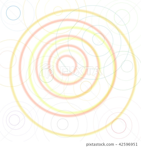Colorful circle on white background 42596951