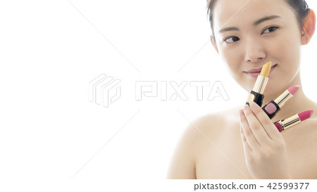 少婦唇膏的秀麗圖像 42599377