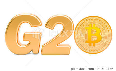 Cryptocurrency regulation concept at G20 Cryptocurrency regulation concept at G20 42599476