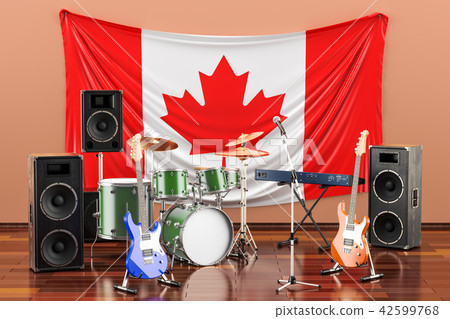 Music, rock bands from Canada concept Music, rock bands from Canada concept 42599768