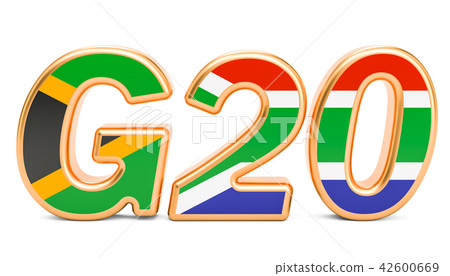 Summit G20 concept. South Africa G20 meeting 42600669