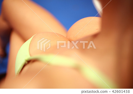 Sexy busty big breasts woman 42601438