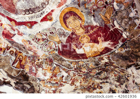 Awful Repainted Fresco - Sumela Monastery 42601936