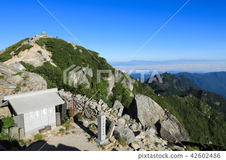 Kai Komagatake mountain peak 42602486