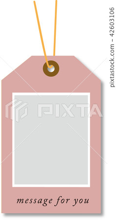 Tag frame - Stock Illustration [42603106] - PIXTA
