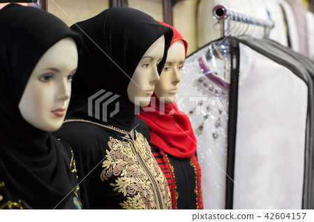 Muslim clothing store-Islamic shopping concept Muslim clothing store-Islamic shopping concept 42604157