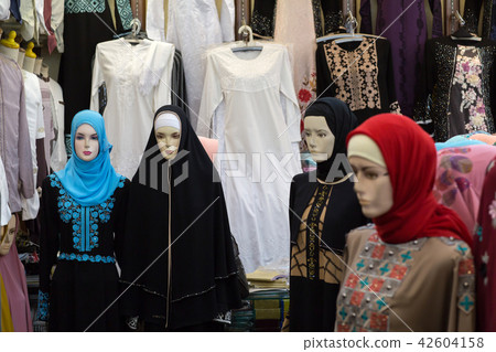 Muslim clothing store-Islamic shopping concept Muslim clothing store-Islamic shopping concept 42604158