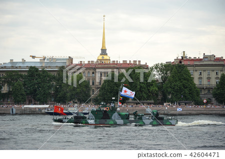 preparation for the naval parade in St. Petersburg preparation for the naval parade in St. Petersburg 42604471