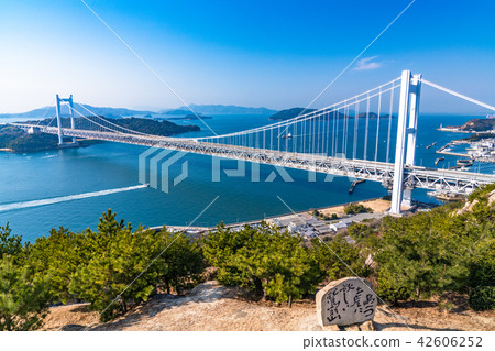 位於瀨戶大橋和Washuzan的“岡山縣” 42606252