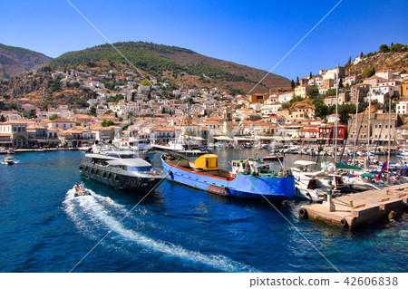 Landscape of Hydra Island in Greece 42606838