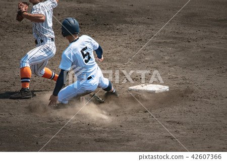 High school baseball game landscape 42607366