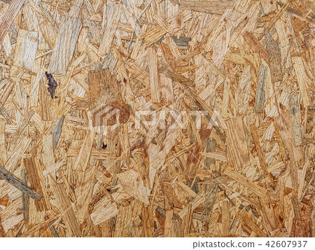 Oriented strand plywood board texture 42607937