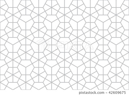 The geometric pattern with lines. Seamless vector  42609675